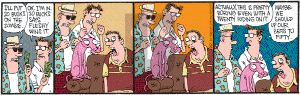 Monty on Tuesday August 2, 2011 Comic Strip