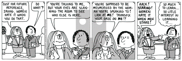Cathy Classics on Friday October 31, 1997 Comic Strip