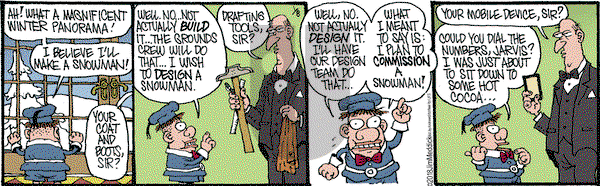 Monty on Monday January 8, 2018 Comic Strip