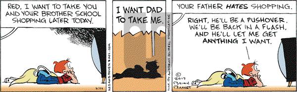 Red and Rover on Tuesday August 22, 2017 Comic Strip
