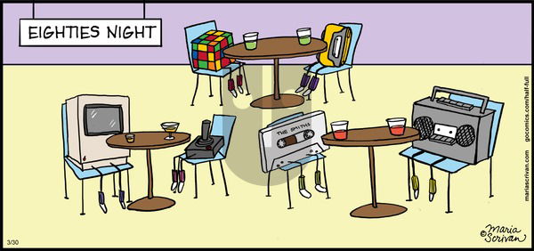 Half Full on Sunday March 30, 2014 Comic Strip
