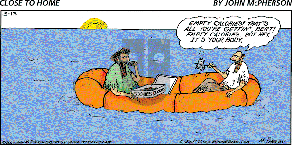 Close to Home on Sunday May 13, 2007 Comic Strip