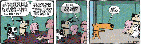 Pooch Cafe on Friday February 15, 2013 Comic Strip