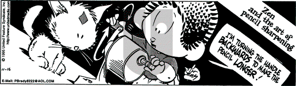 Rose is Rose on Thursday November 16, 1995 Comic Strip