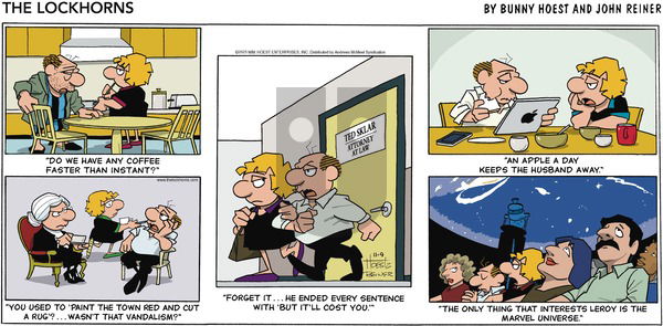 The Lockhorns on Sunday November 9, 2025 Comic Strip