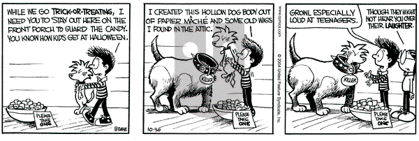 Grand Avenue on Saturday October 30, 2004 Comic Strip