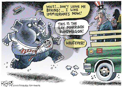 Rob Rogers on Thursday March 28, 2013 Comic Strip