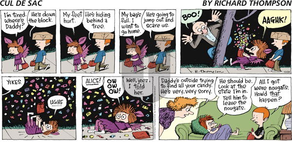 Cul de Sac on Sunday October 28, 2018 Comic Strip