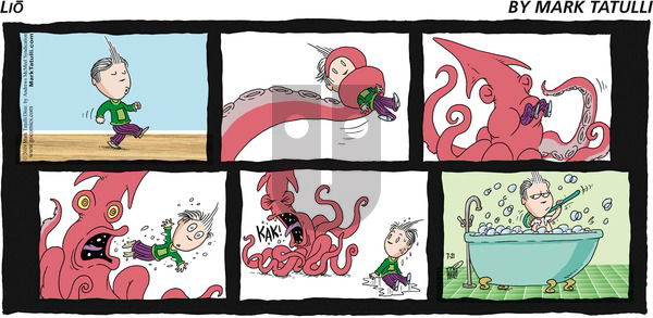 Lio on Sunday July 21, 2019 Comic Strip