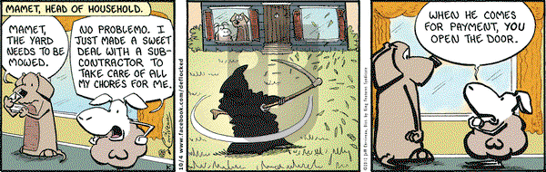 DeFlocked on Thursday October 4, 2012 Comic Strip