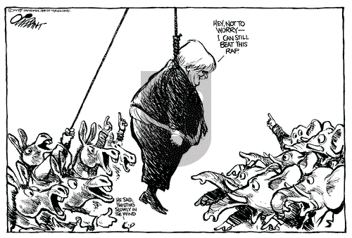 Pat Oliphant on Monday March 10, 1997 Comic Strip