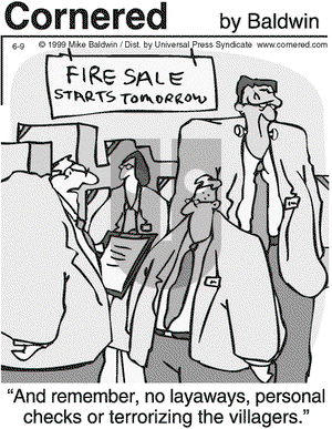 Cornered on Wednesday June 9, 1999 Comic Strip
