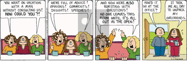 Cathy Classics on Friday September 5, 2003 Comic Strip