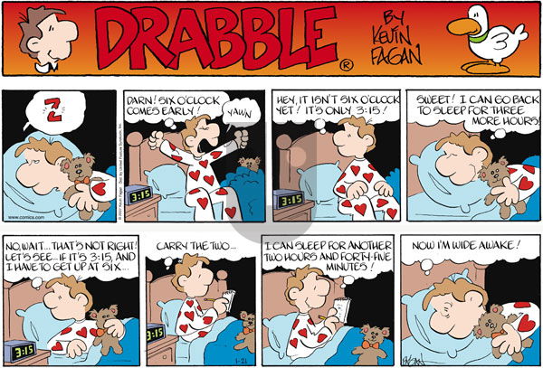 Drabble on Sunday August 19, 2007 Comic Strip