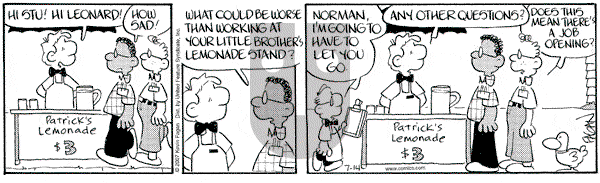 Drabble on Saturday July 14, 2007 Comic Strip