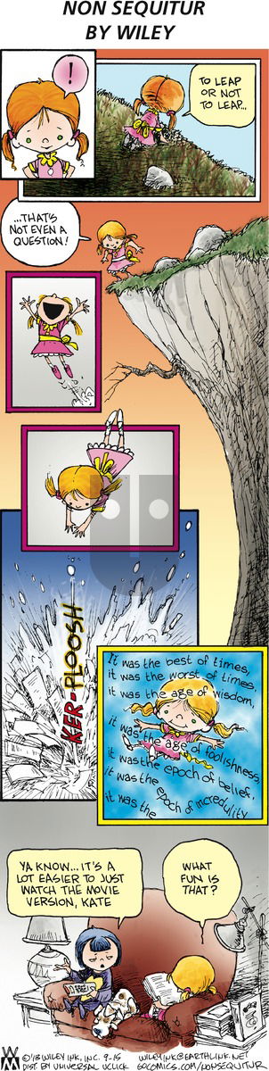 Non Sequitur - Sunday September 15, 2013 Comic Strip