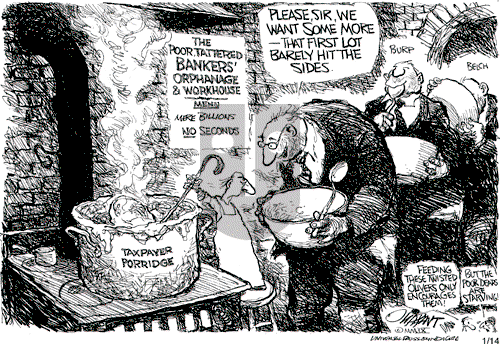 Pat Oliphant on Wednesday January 14, 2009 Comic Strip