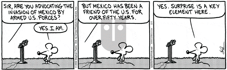 Pearls Before Swine - Friday November 1, 2002 Comic Strip