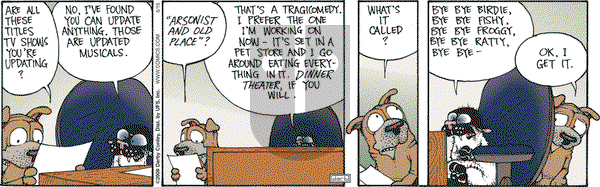 Get Fuzzy on Friday May 15, 2009 Comic Strip