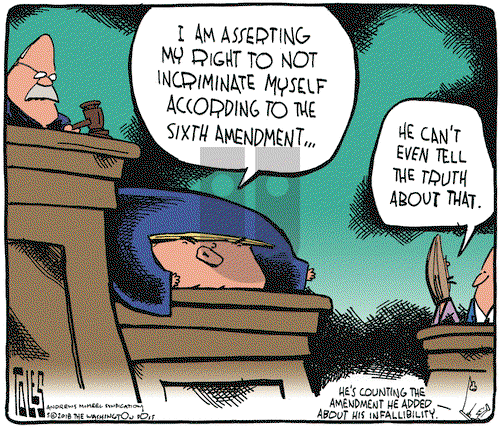 Tom Toles on Tuesday May 8, 2018 Comic Strip