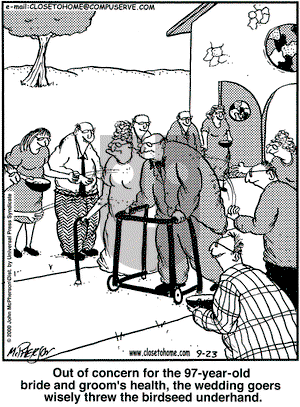 Close to Home on Saturday September 23, 2000 Comic Strip