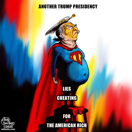 M2Bulls on Friday July 18, 2025 Comic Strip