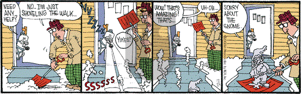 Monty on Saturday December 27, 2008 Comic Strip