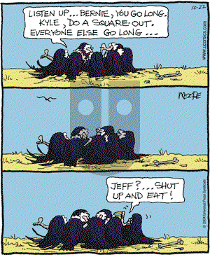 In the Bleachers on Friday October 22, 2004 Comic Strip