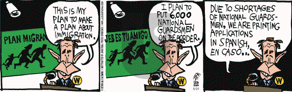 La Cucaracha on Wednesday May 31, 2006 Comic Strip