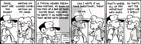 FoxTrot on Thursday September 6, 2001 Comic Strip