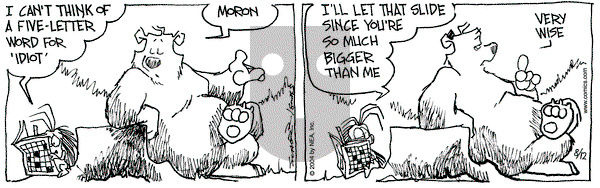 The Grizzwells - Thursday August 12, 2004 Comic Strip