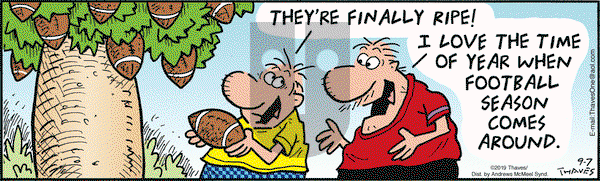 Frank and Ernest on Saturday September 7, 2019 Comic Strip