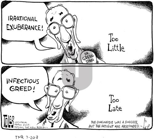 Tom Toles on Thursday October 24, 2002 Comic Strip