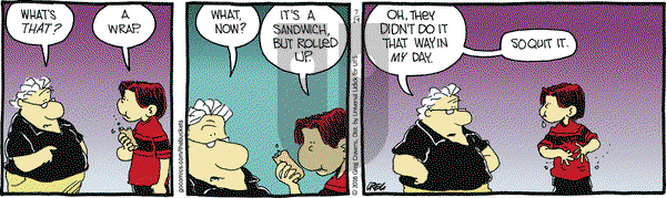 The Buckets on Friday July 29, 2016 Comic Strip