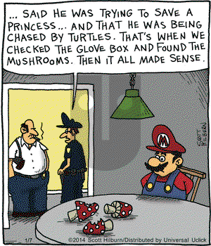 The Argyle Sweater - Tuesday January 7, 2014 Comic Strip
