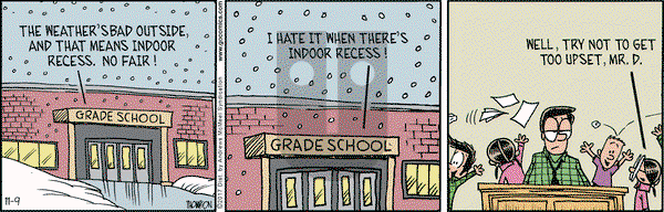 Grand Avenue on Thursday November 9, 2017 Comic Strip