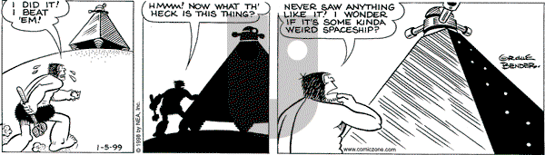 Alley Oop on Tuesday January 5, 1999 Comic Strip