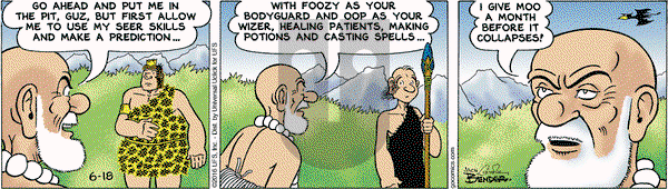 Alley Oop on Saturday June 18, 2016 Comic Strip