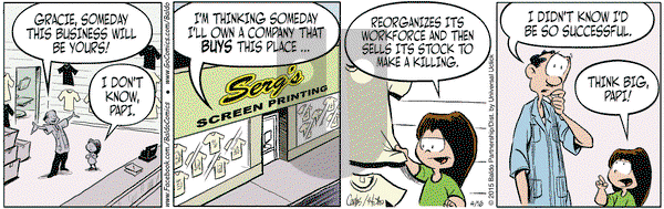 Baldo on Thursday April 16, 2015 Comic Strip