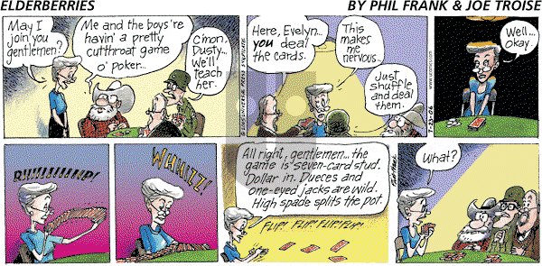 The Elderberries - Sunday July 23, 2006 Comic Strip