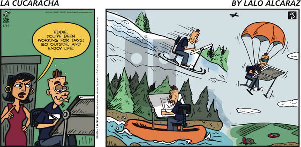 La Cucaracha on Sunday January 19, 2020 Comic Strip