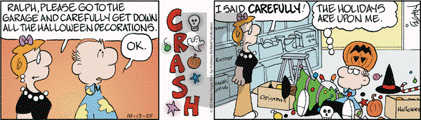 Drabble on Monday October 13, 2025 Comic Strip