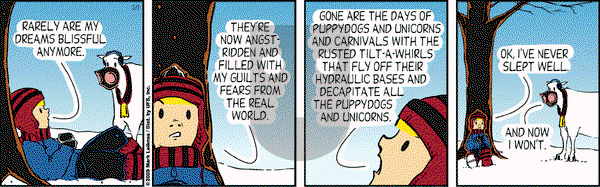 Cow and Boy Classics on Tuesday February 3, 2009 Comic Strip