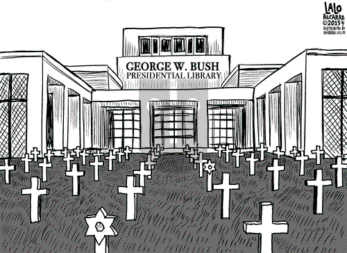 Lalo Alcaraz on Thursday April 25, 2013 Comic Strip