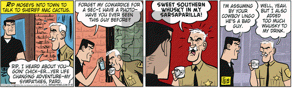 Rip Haywire - Thursday August 16, 2012 Comic Strip