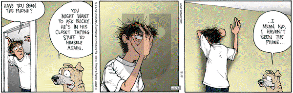 Get Fuzzy - Monday April 15, 2019 Comic Strip