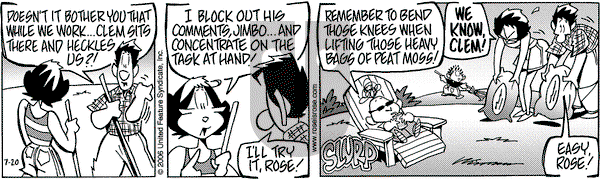 Rose is Rose on Thursday July 20, 2006 Comic Strip