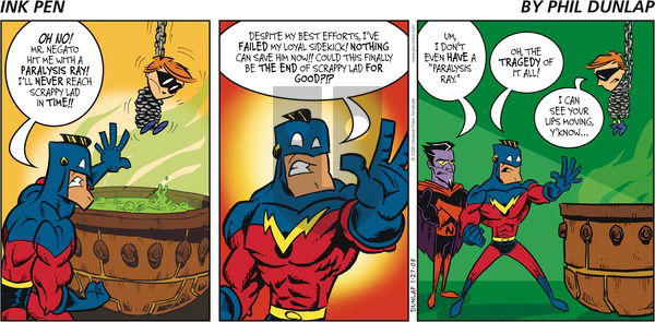 Ink Pen on Sunday January 27, 2008 Comic Strip