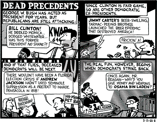 Ted Rall on Saturday May 17, 2003 Comic Strip