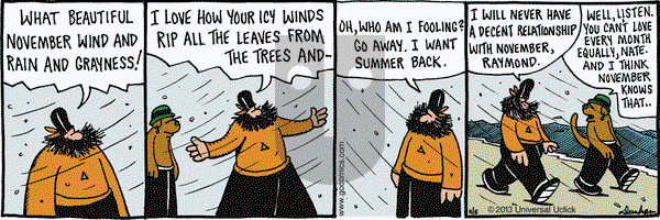 Overboard on Tuesday November 5, 2013 Comic Strip